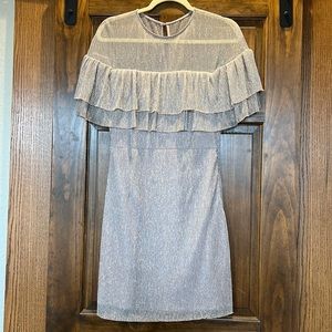 Gianni Bini Metallic Cocktail Dress